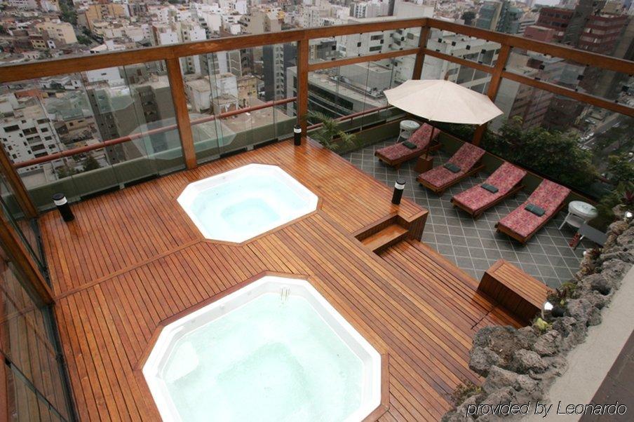 J&A Classic Hotel Lima Udogodnienia zdjęcie Rooftop spa